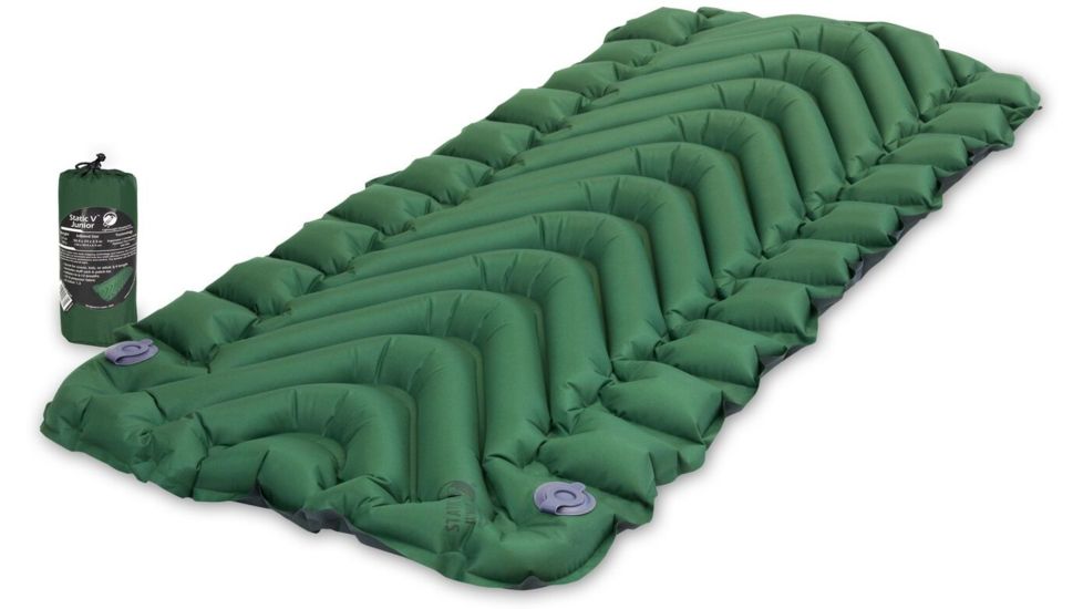 Klymit Static V Junior Sleeping Pad-Dark Green