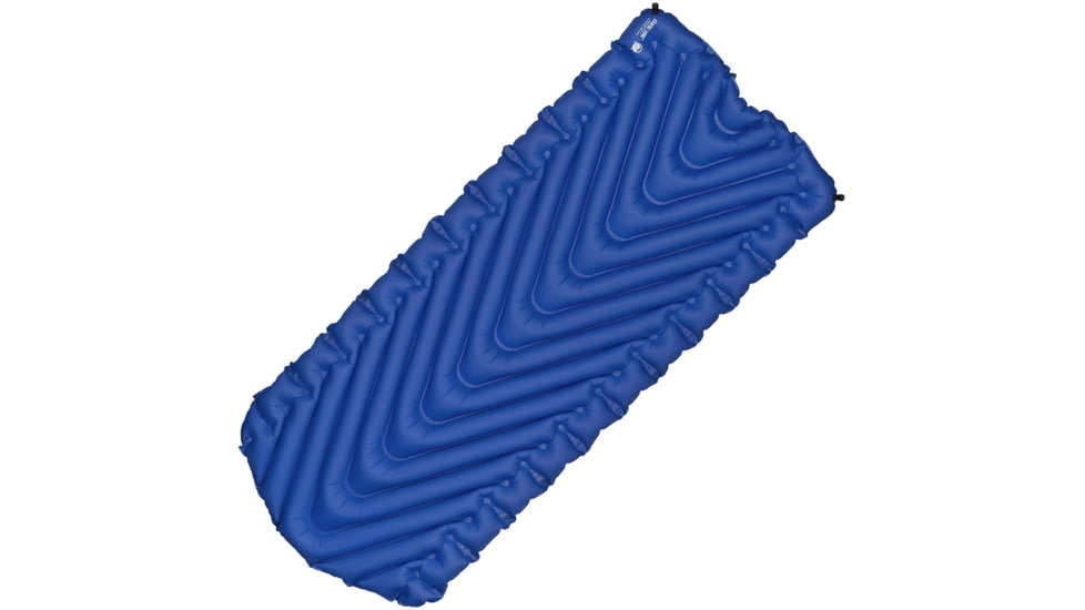 Klymit Static V Luxe Sleeping Pad, Blue, 06LXBLGMD
