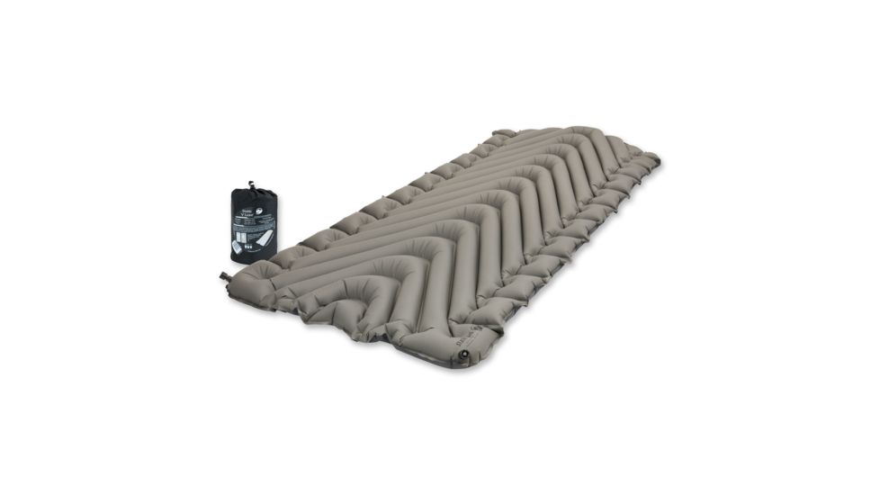 Klymit Static V Luxe Sleeping Pad-Stone Grey