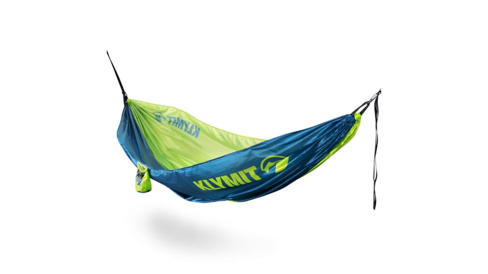 Klymit Traverse Hammock with Straps, Blue/Green, Double 09HMBL01C