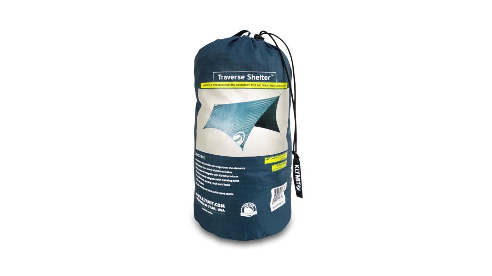 Klymit Traverse Shelter, Blue, Large, 09TSBL01D