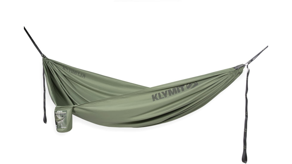 Klymit Traverse Single Hammock, Green, Single, 09HSGR01B