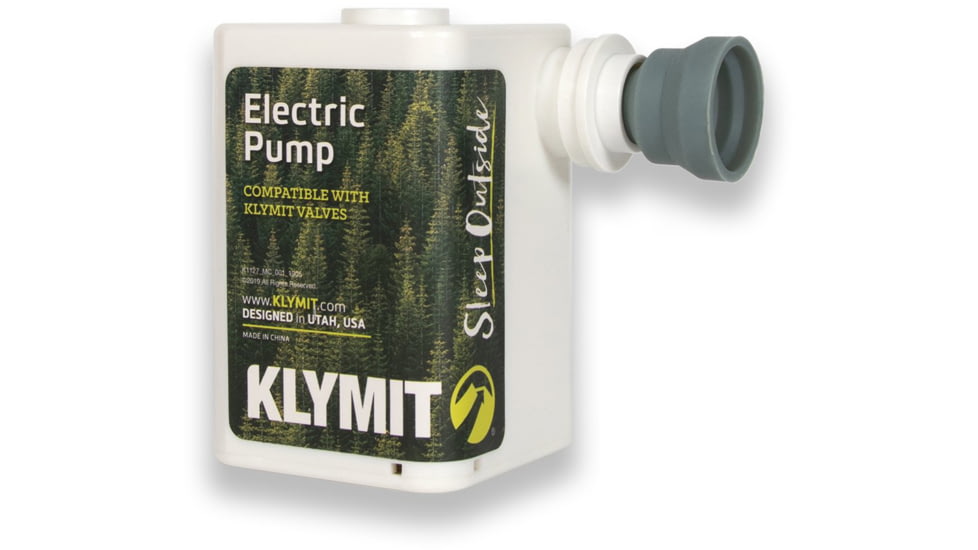 Klymit USB Rechargeable Pump, White, 03EPGY01A