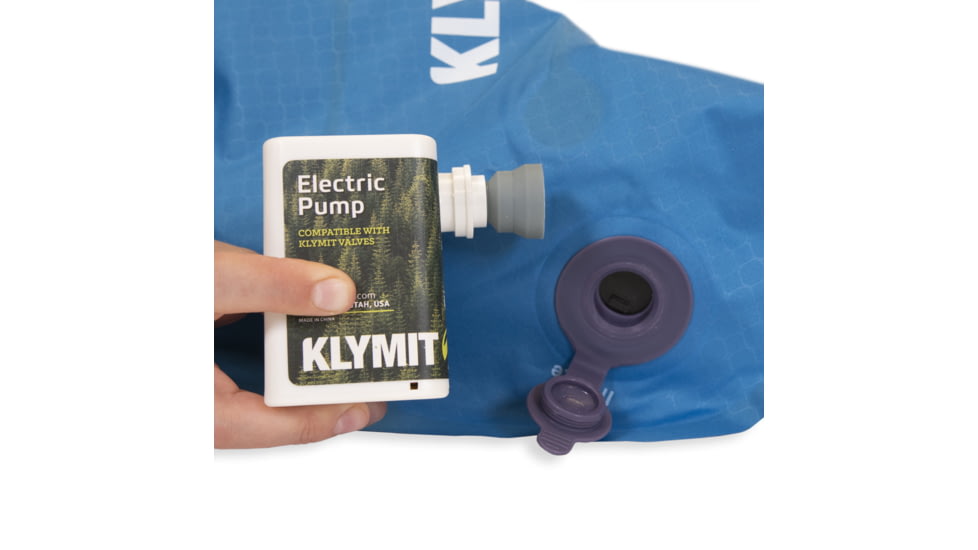 Klymit USB Rechargeable Pump, White, 03EPGY01A