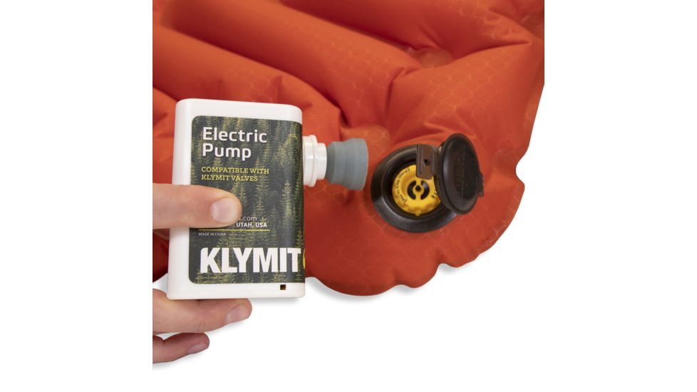 Klymit USB Rechargeable Pump, White, 03EPGY01A