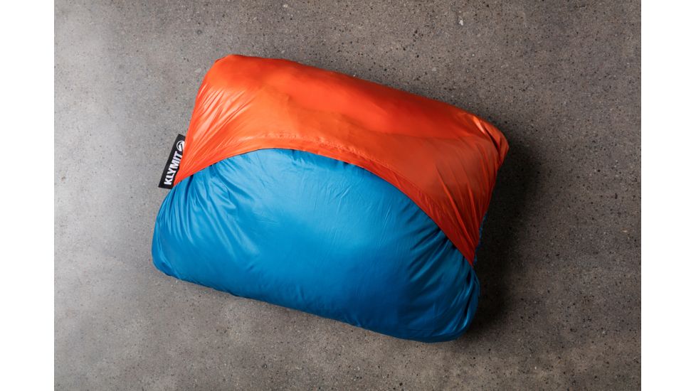 Klymit Versa Tech Blanket, Orange/Blue, R, 13VBOR01C