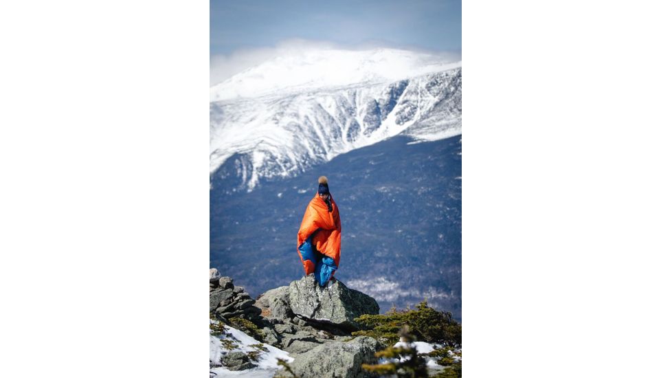 Klymit Versa Tech Blanket, Orange/Blue, R, 13VBOR01C