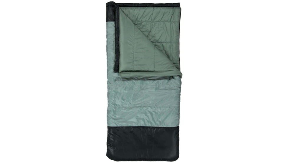 Klymit Wild Aspen 20 Sleeping Bag, Rectangle, Green, Regular, 13WRGR20D