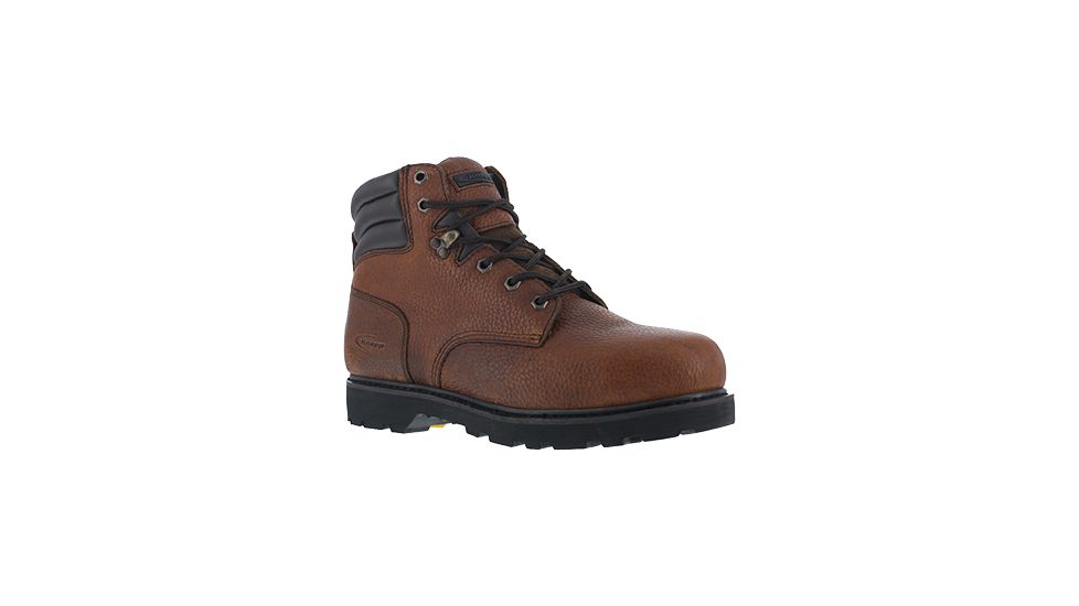 Knapp Mens Backhoe 6in Steel Toe Work Boots, Brown, 10.5 K5020-BROWN-10.5-MENS-W