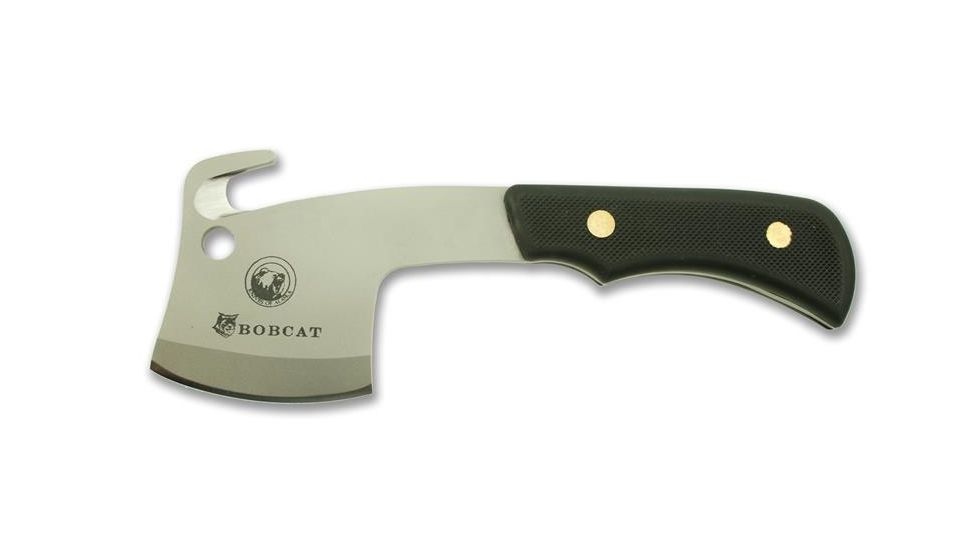 Knives of Alaska Bobcat D2 Mini-Hatchet, Black 00960FG