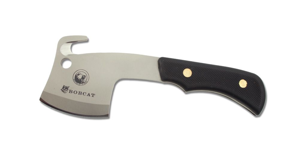 Knives of Alaska Bobcat D2 Mini-Hatchet, Black, 00960FG