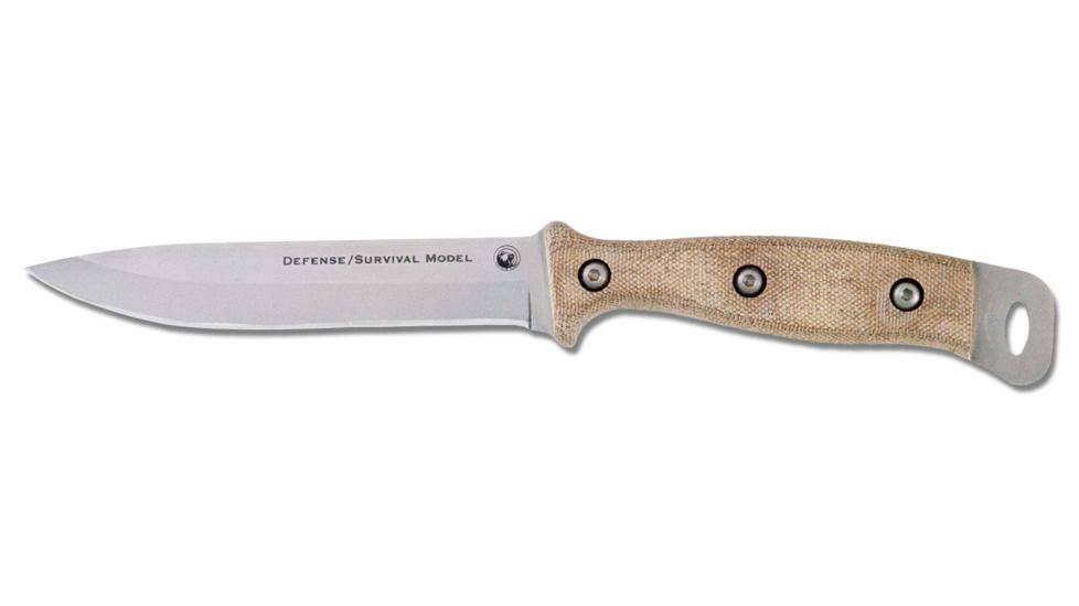 Knives of Alaska Defense Survival D2 G-10, Kydex Sheath, Tan, 00844FG