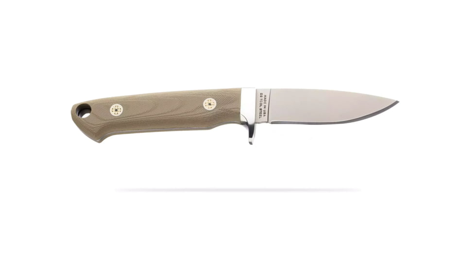 Knives of Alaska Legacy Fixed Blade Knife, 3.25in, CPM-S30V Stainless Steel, Drop Point Blade, G10, OD Green Handle, 00963FG