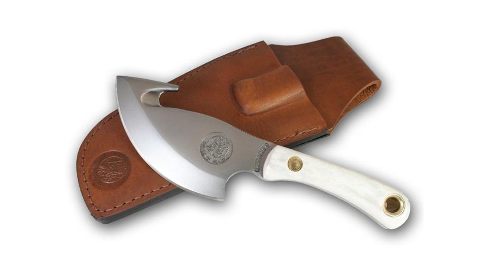 Knives of Alaska Light Hunter Stag Handle, Natural 00011FG