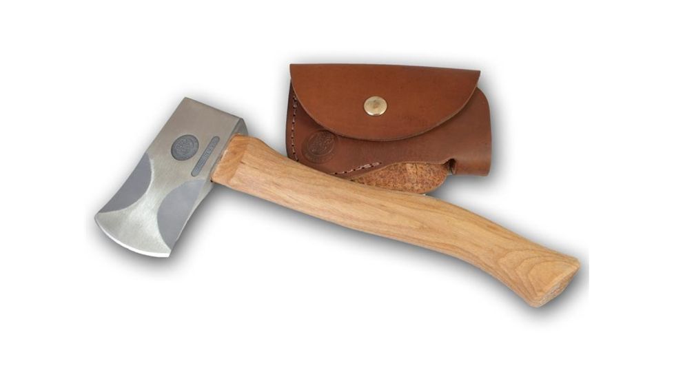 Knives of Alaska S-7 Hunters Hatchet, Red Hickory Handle 00070FG