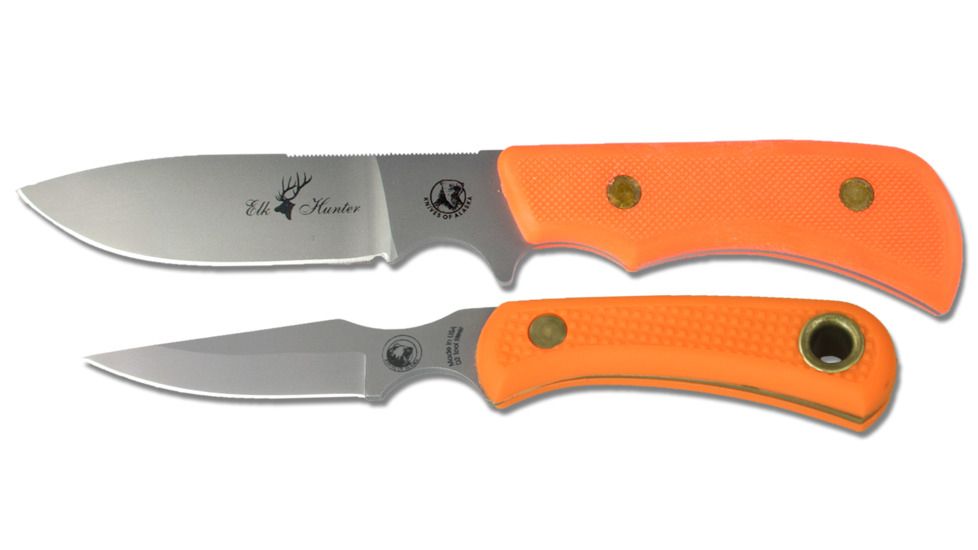 Knives of Alaska Trekker Elk Hunter/Cub Combo ORANGE, Hunters Orange 00201FG