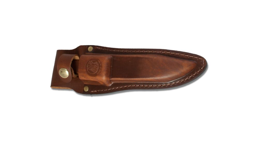 Knives of Alaska Trekker Series Whitetail Hunter D2 Knife, Suregrip Handle, Hunters Orange, 00178FG