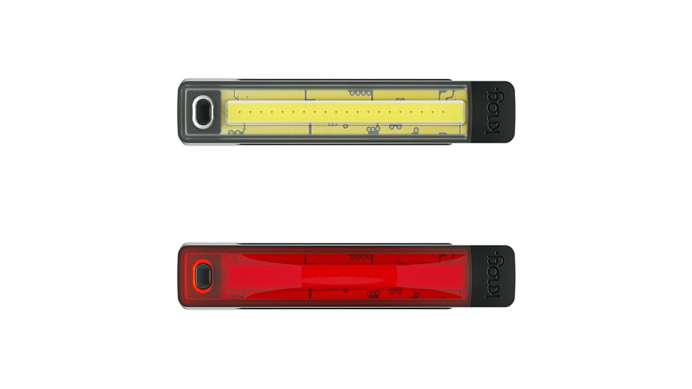 Knog Outdoor Plus Free Twinpack, Black, KNGL264