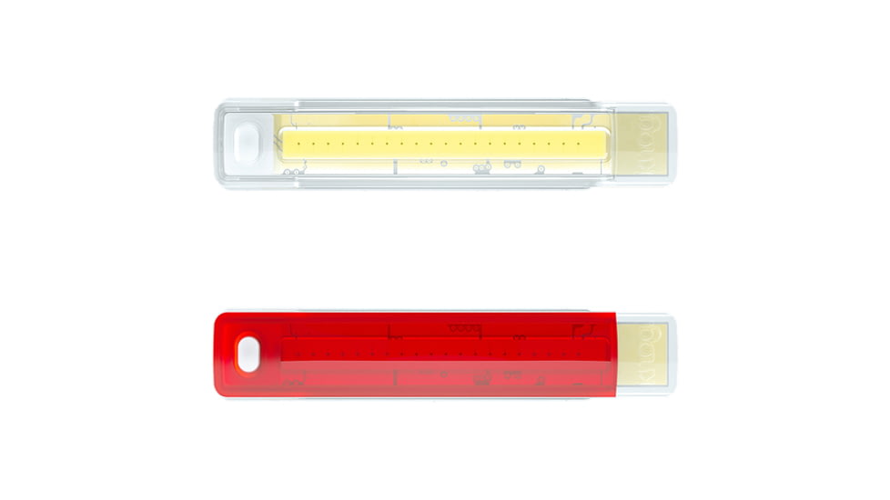 Knog Outdoor Plus Free Twinpack, Translucent, KNGL265