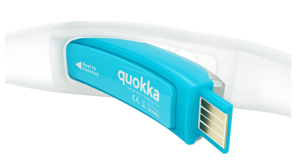 Knog Outdoor Quokka Run 100 Headlamp, Blue, KNQR314