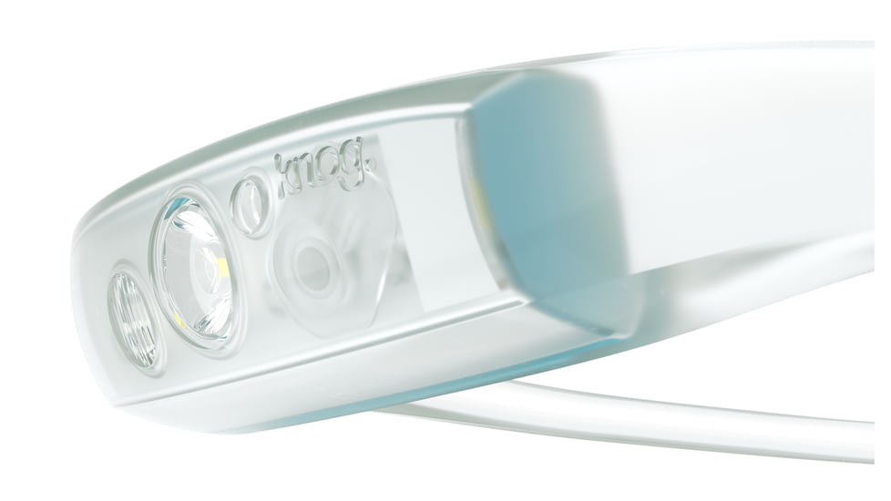 Knog Outdoor Quokka Run 100 Headlamp, Blue, KNQR314