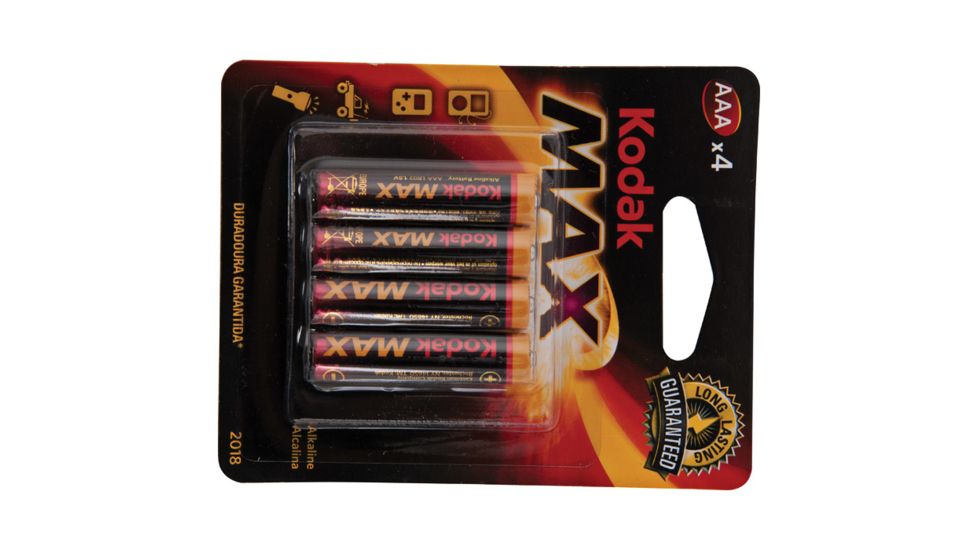 Kodak Aaa  Alk Batteries 4pk K3A-4