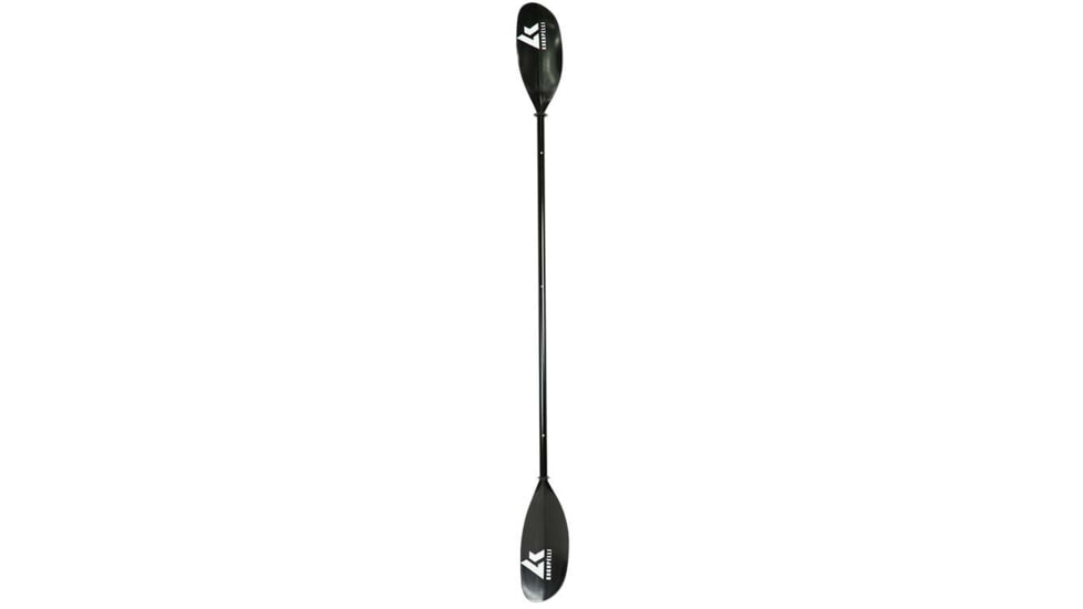 Kokopelli Packraft Alpine Lake Paddle w/ Paddle Carry Bag, 4-Piece Breakdown, 220 CM, Black, KO-PDL-ALP-BK-220