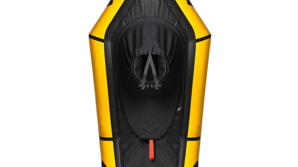 Kokopelli Packraft Nirvana Spray Deck Packraft w/ Tizip Bag, Yellow, KO-WWS-SDZY