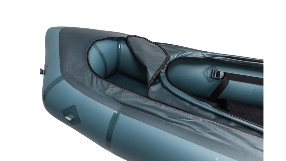 Kokopelli Packraft Rogue R-Deck w/ Removable Spraydeck, Smoke Blue, KO-AS-RGSD-SB