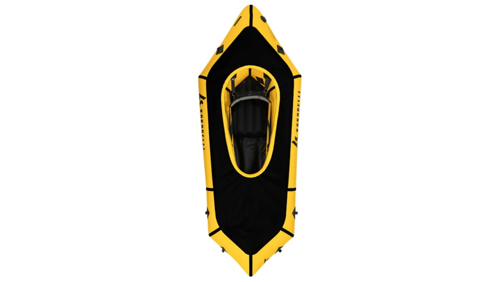 Kokopelli Packraft Rogue R-Deck w/ Removable Spraydeck, Yellow, KO-AS-RGSD-Y