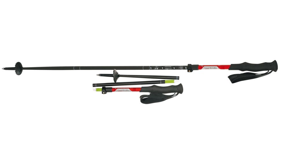 Komperdell Carbon Approach Vario 4 Compact Trekking Poles