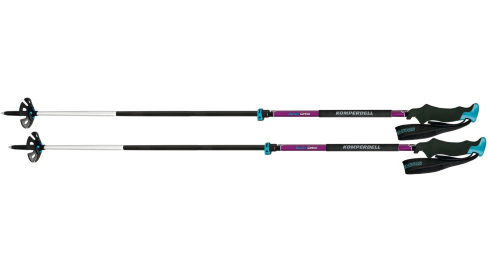 Komperdell Carbon Descent Ski Poles-150