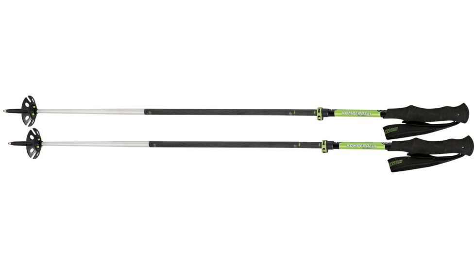 Komperdell Carbon Expedition Tour 4-Green-145 cm