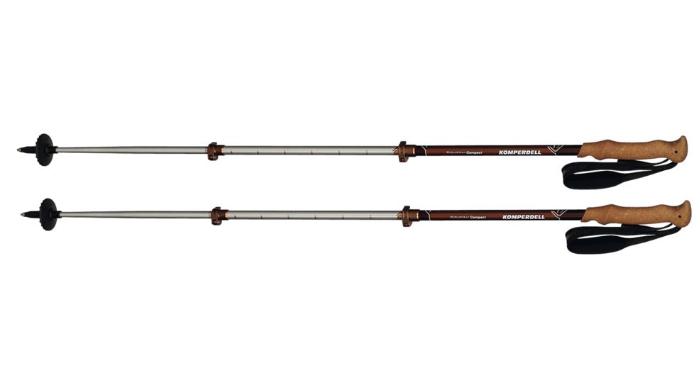 Komperdell Ridgehiker Cork Powerlock Compact Trekking Pole, 120 cm 1742302-10