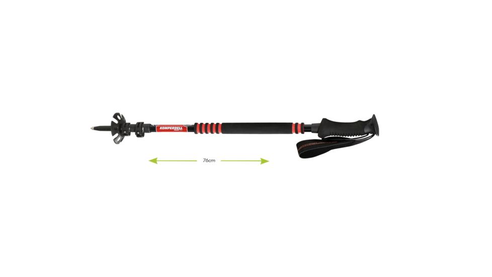 Komperdell T3 Ascent Ti Adjustable Tour Trekking Pole, 115-150 cm, 1742305-10