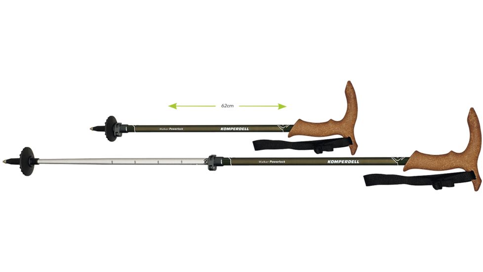 Komperdell Walker Powerlock Trekking Pole, 100 cm 1862301-10