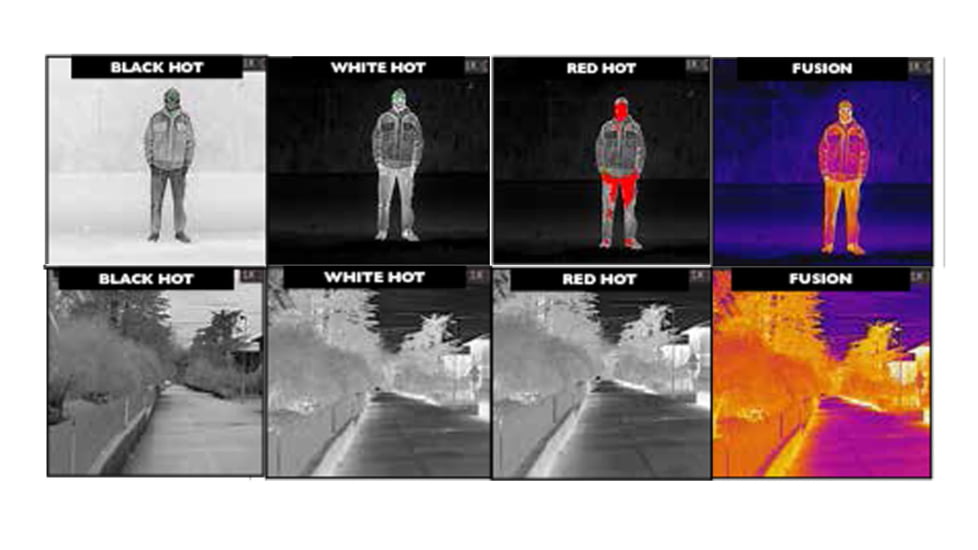 Konus Flame 1.4x-11.2x Thermal Imaging Monoculars, Green/Black, 7955