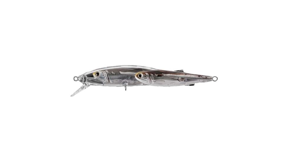 Koppers BaitBall Glass Minnow Jerkbait 110 FW Silver/Smoke, Silver/Smoke 320448