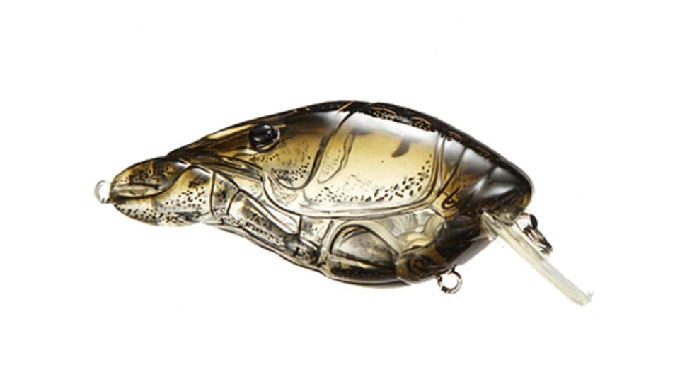 Koppers Live Target Crawfish Squarebill Lure 2-3/8" - Ghost/Green 110804