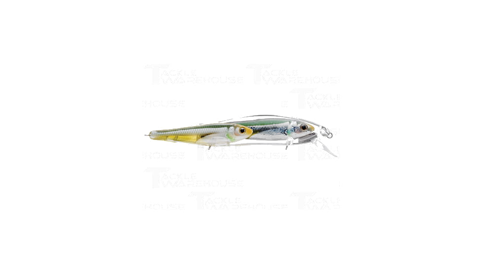 Koppers Live Target Emerald Shiner Jerkbait Lure 4-1/2" - Pearl/Olive 120839