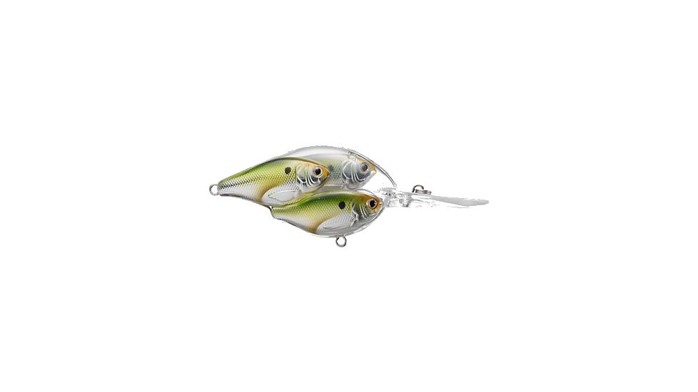 Koppers Live Target Threadfin Shad Crankbait Lure 2-1/2" - Metallic/Green 120850