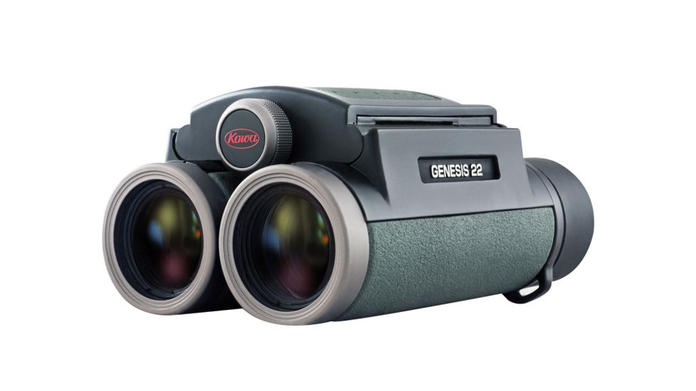 Kowa 8x22mm Genesis PROMINAR XD Binoculars, Green, Small, GN22-8