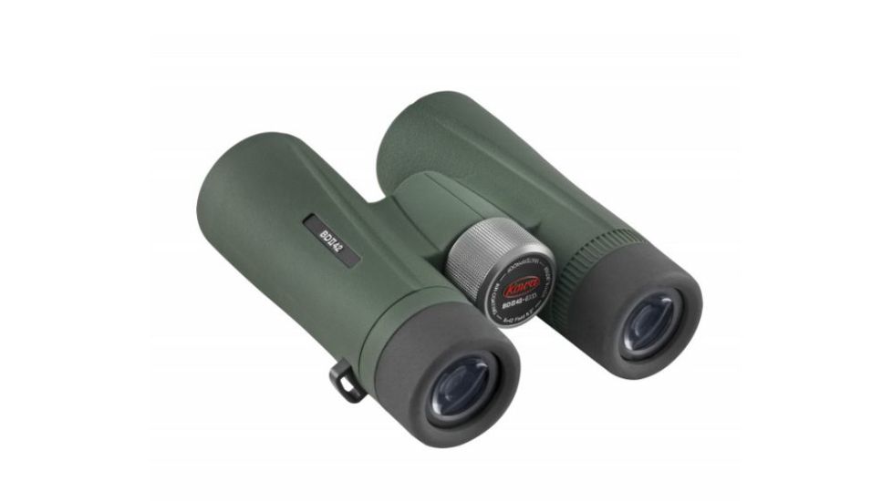 Kowa BD II XD 10x42mm Roof Binocular, Rubber Armoring, Green, BD II 42-10 XD
