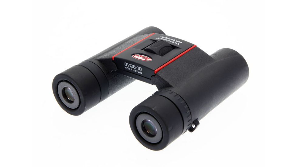 Kowa SV Series 10x25mm Compact Waterproof Roof Prism Binocular,Black SV25-10
