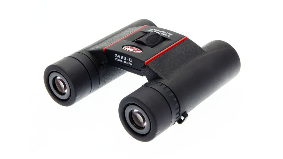 Kowa SV Series 8x25mm Compact Waterproof Roof Prism Binocular,Black SV25-8