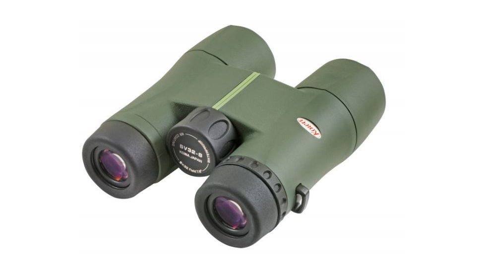 Kowa SV II 10x32mm Roof Binocular, Rubber Armoring, Green, SV II 32-10