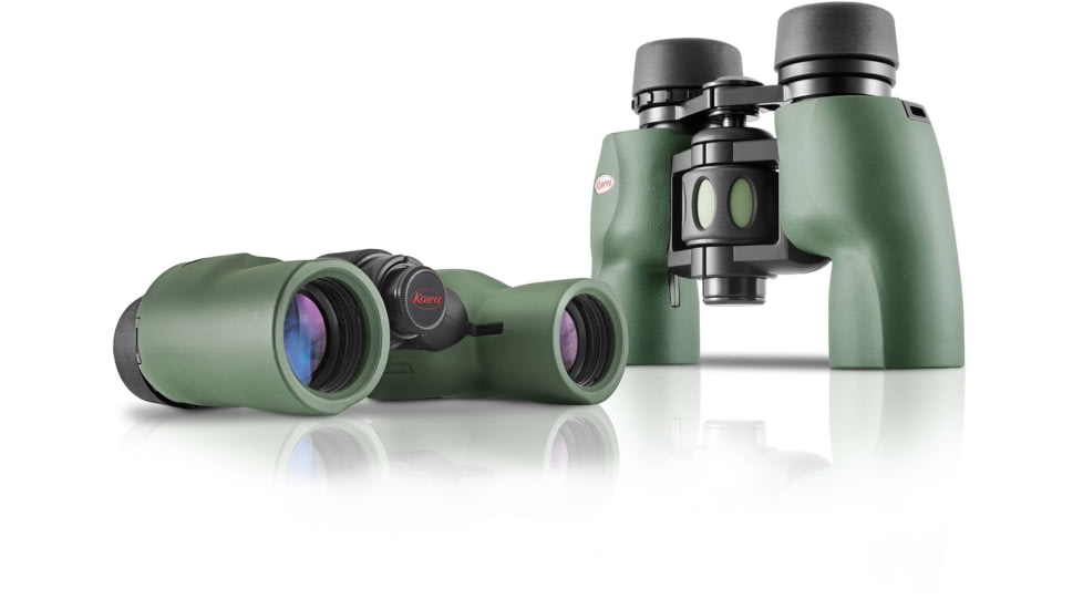 Kowa YF II 30-8 8x30mm Porro Binocular, KR Coating, Waterproof, Green, YF II 30-8