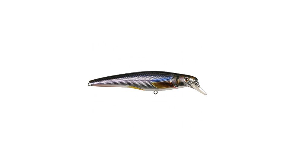 Koppers Live Target Rainbow Smelt Shallow Dive Jerkbait Lure 4-1/2" - Silver/Blue 110599
