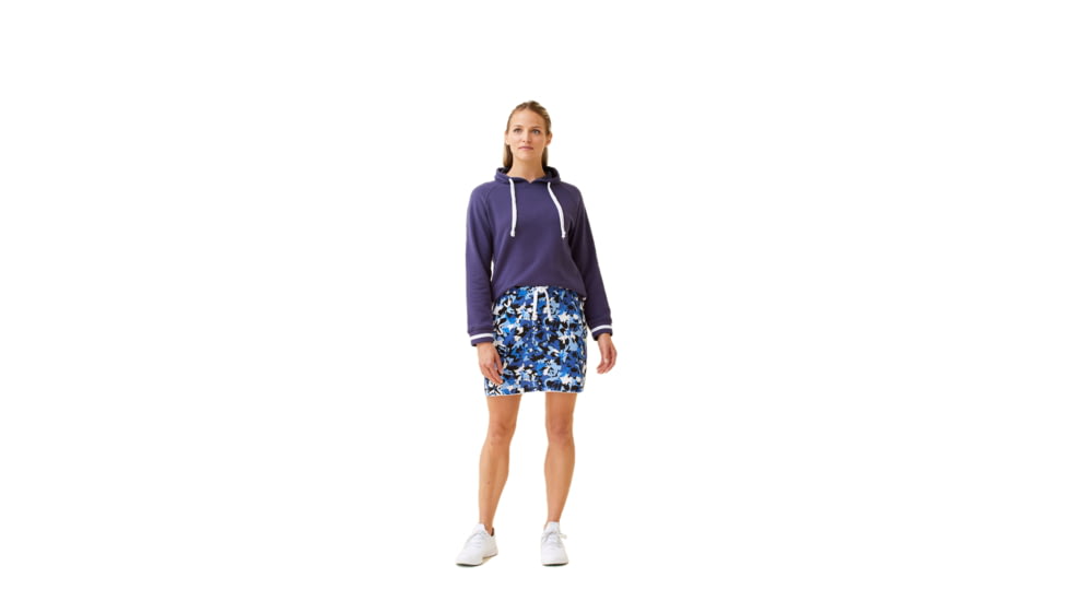 Krimson Klover Eryn Skirts - Womens, Floral S. Blue, Large, S23121P-658-L