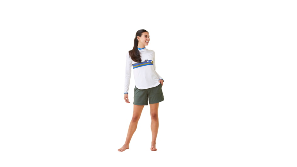 Krimson Klover Hallie Sunshirts - Womens, Clover Stripe Forest, Large, S23147-662-L